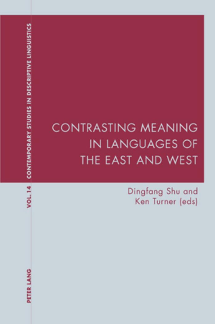 Contrasting Meaning in Languages of the East and West book
