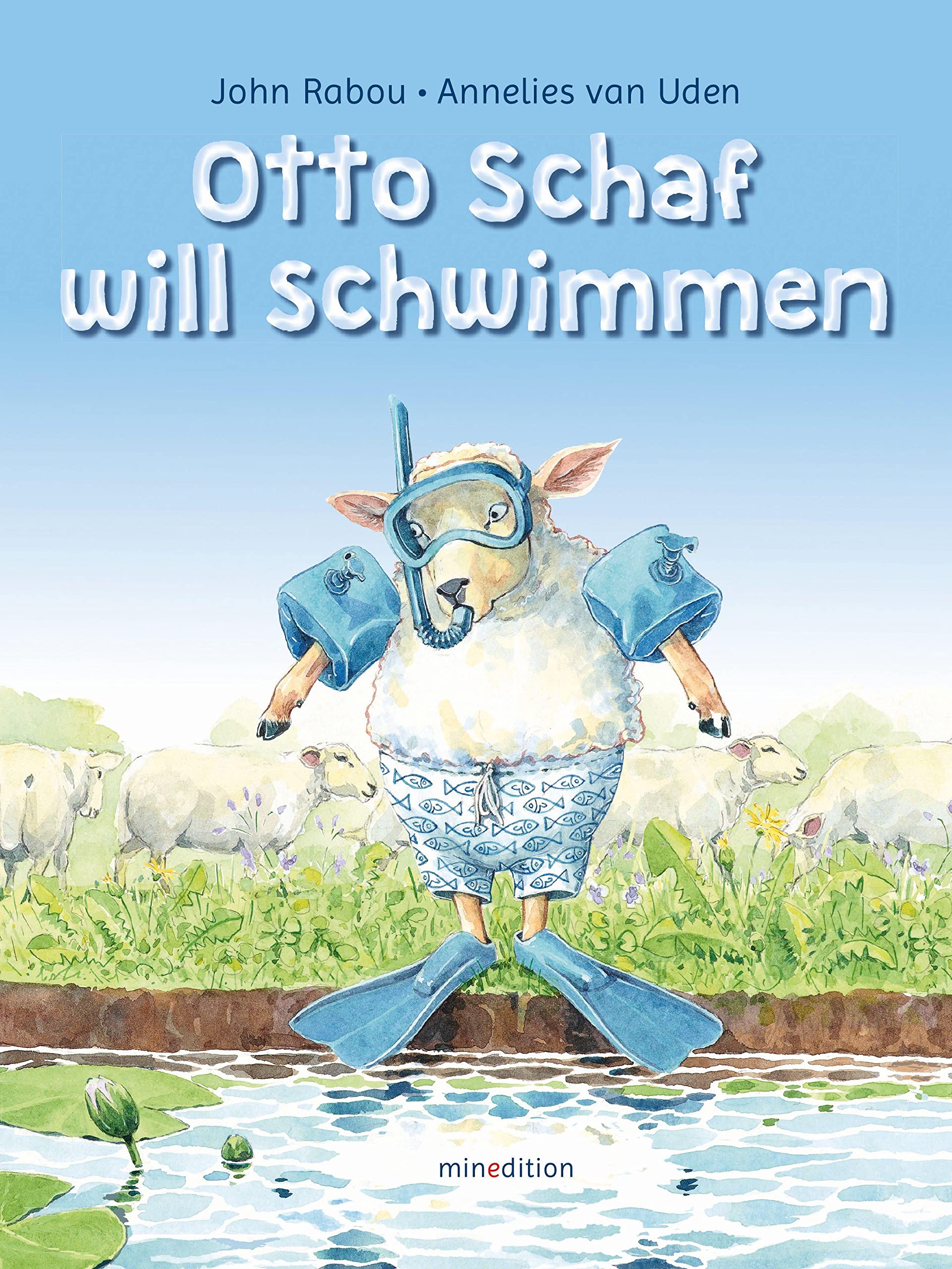 Otto Schaf will Schwimmen (classic-minedition): Bilderbuch Children's books