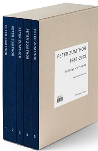 Peter Zumthor Buildings and Projects 1985-2013 (coffret 5 vol : New Edition) Architecture
