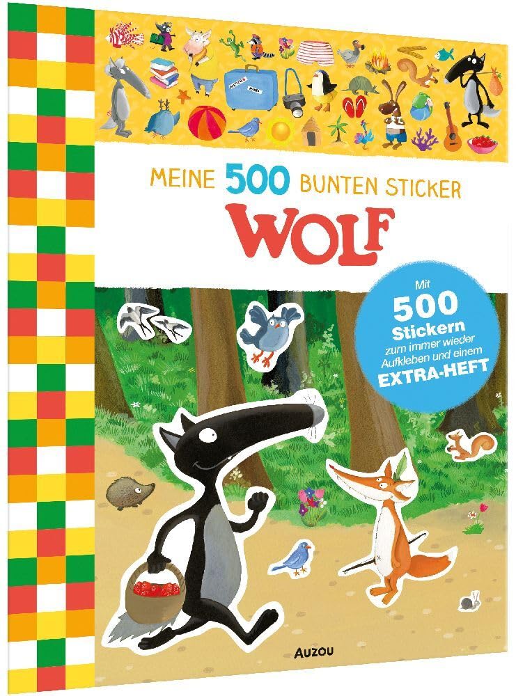 Meine 500 bunten Sticker - Wolf Tiptoi & Games