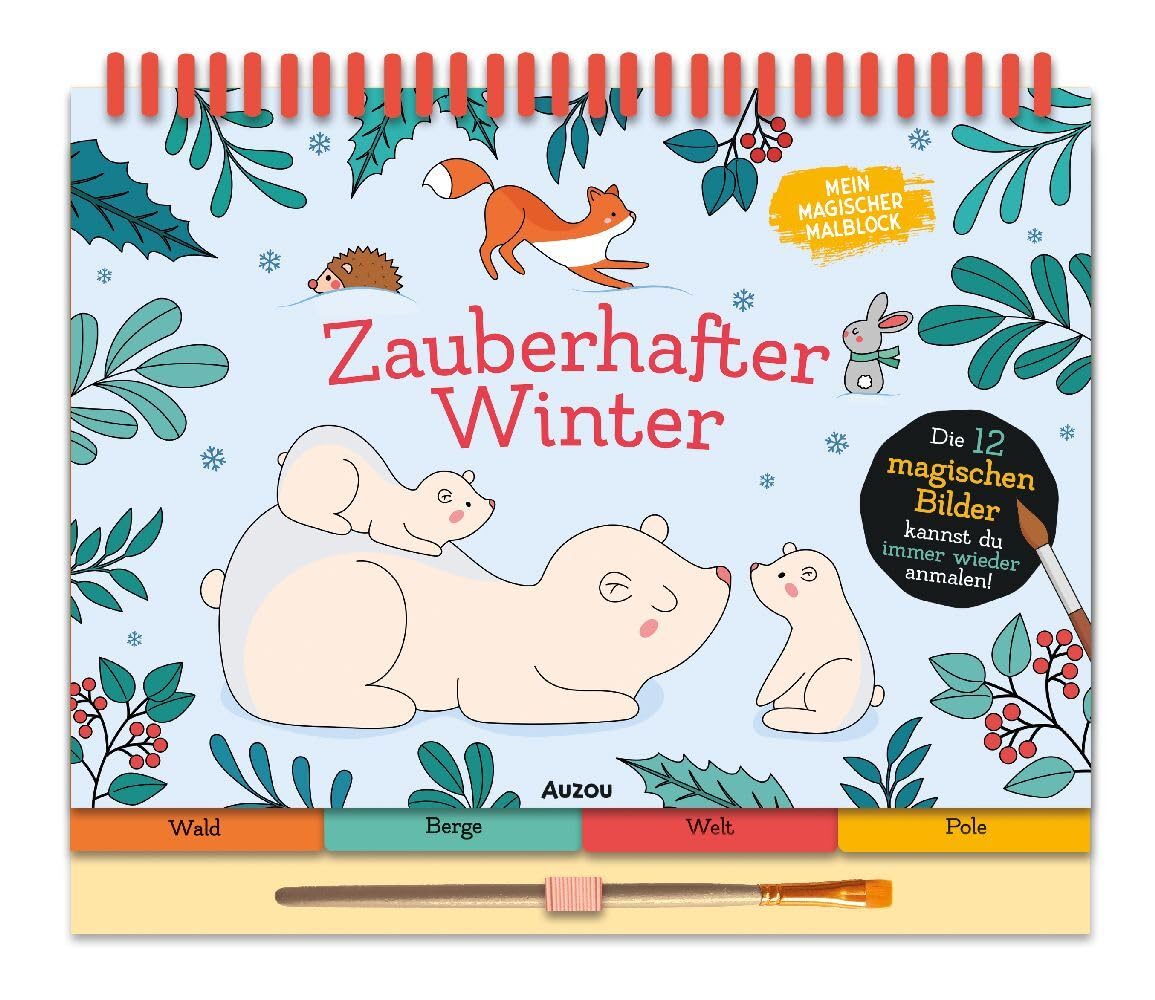 Zauberhafter Winter (Mein magischer Malblock) Tiptoi & Games