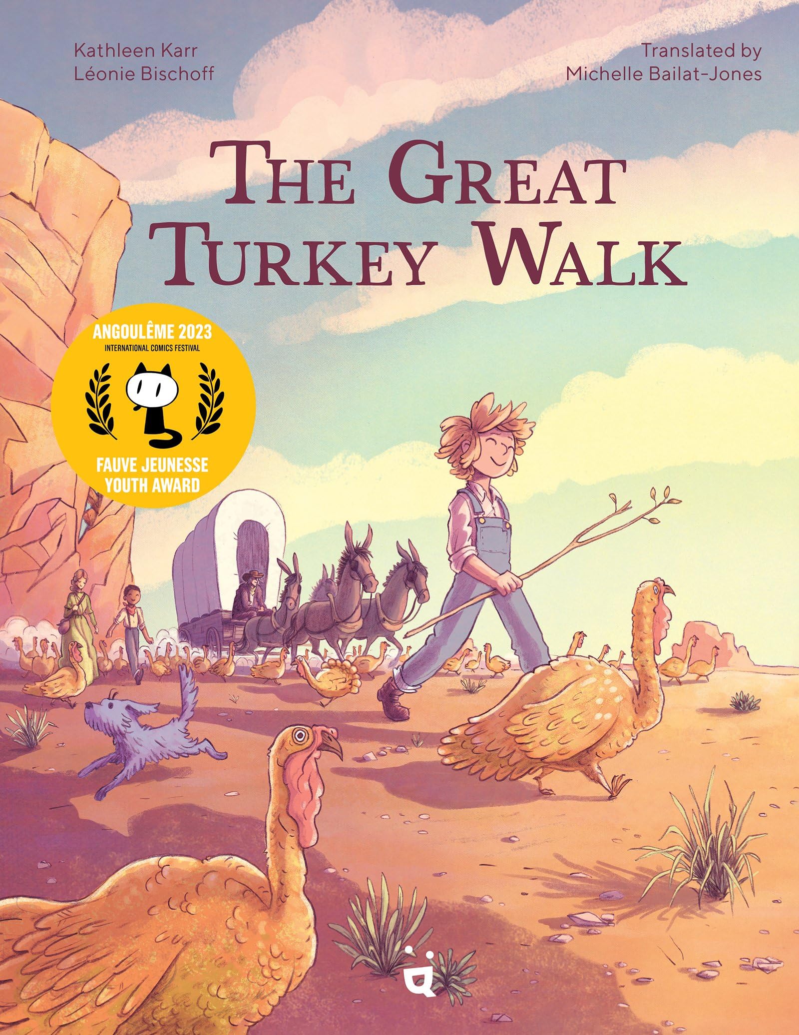The Great Turkey Walk: A Graphic Novel Adaptation of the Classic Story of a Boy, His Dog and a Thousand Turkeys Manga