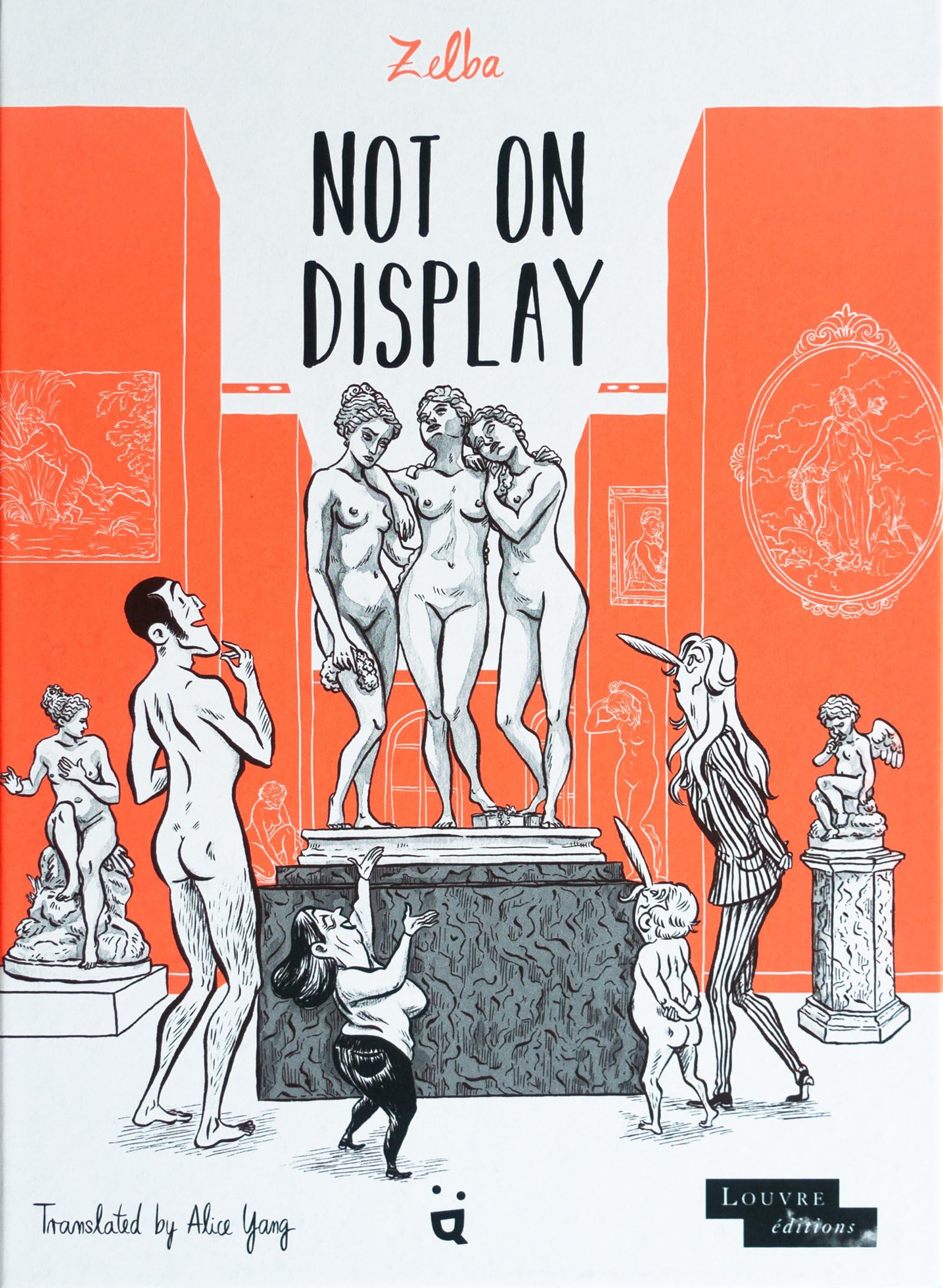 Not On Display: A Graphic Novel About Female Nudes in the Louvre Manga