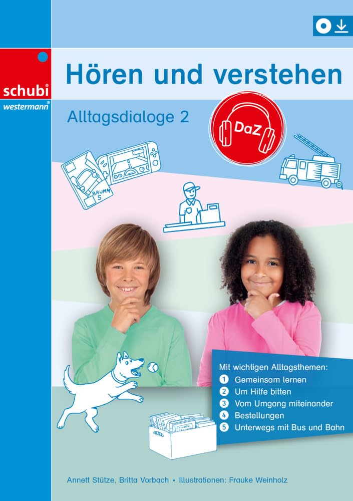 Hören und verstehen DaZ: Alltagsdialoge Band 2 (Hören und Verstehen DaZ: Zuhören - verstehen - umsetzen) Learning & Reference