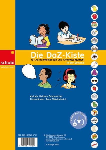 Materialsammlung DaZ: für Aufnahmeklassen und Anfangsunterricht in der Schweiz Die DaZ-Kiste (Die DaZ-Kiste: für Aufnahmeklassen und Anfangsunterricht in der Schweiz) Study Guides