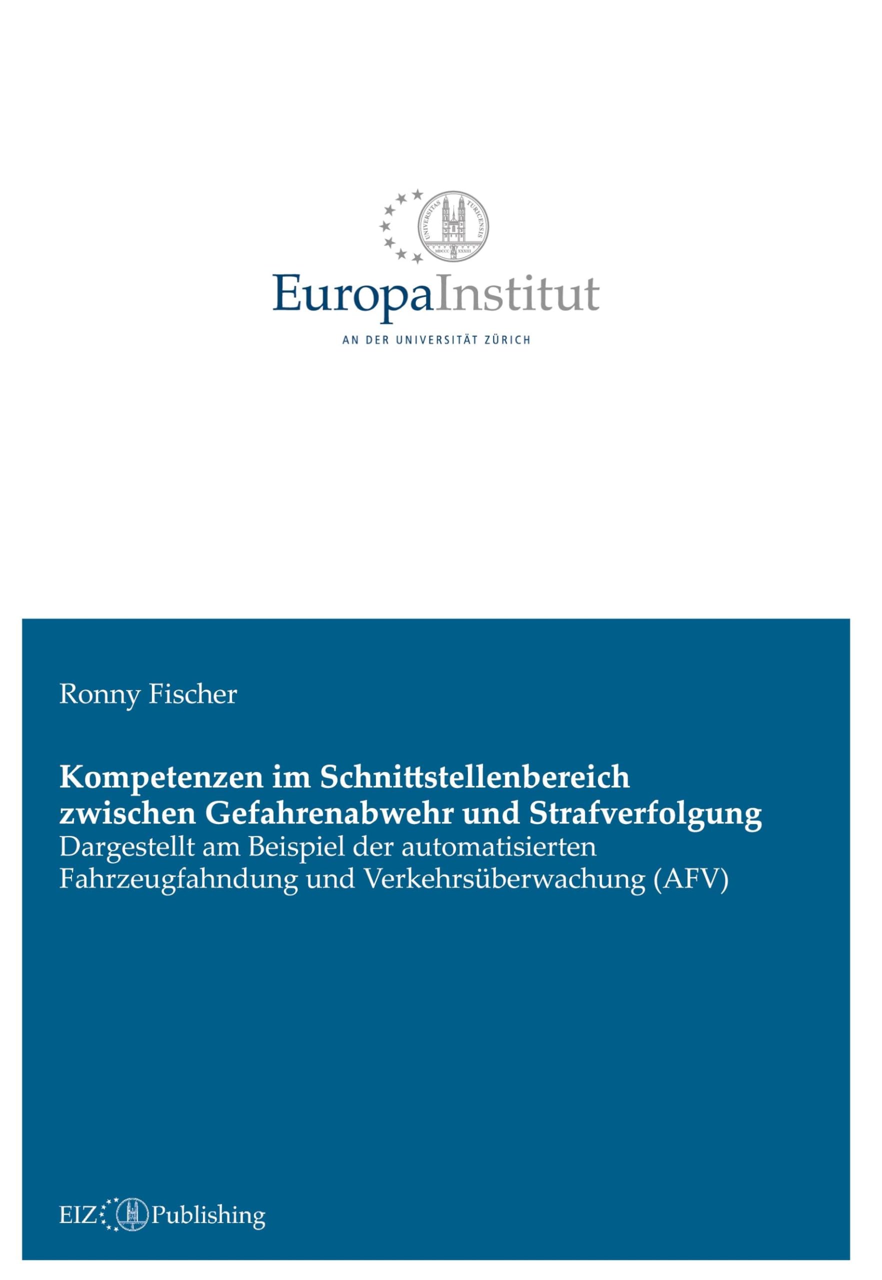 Kompetenzen im Schnittstellenbereich zwischen Gefahrenabwehr und Strafverfolgung Law