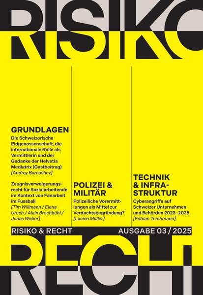Risiko & Recht 03/2025 Law