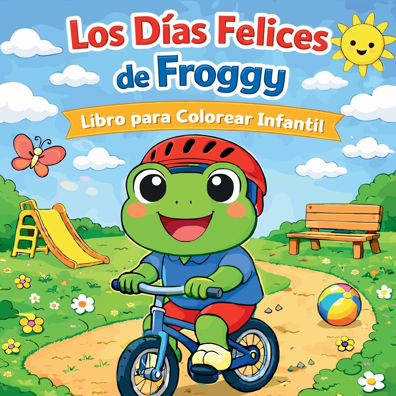 Los Días Felices de Froggy - Libro para Colorear Infantil Non-fiction