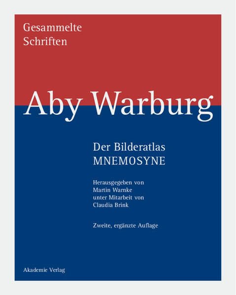 Gesammelte Schriften, Bd.2/1, Der Bilderatlas - Mnemosyne Contemporary literature