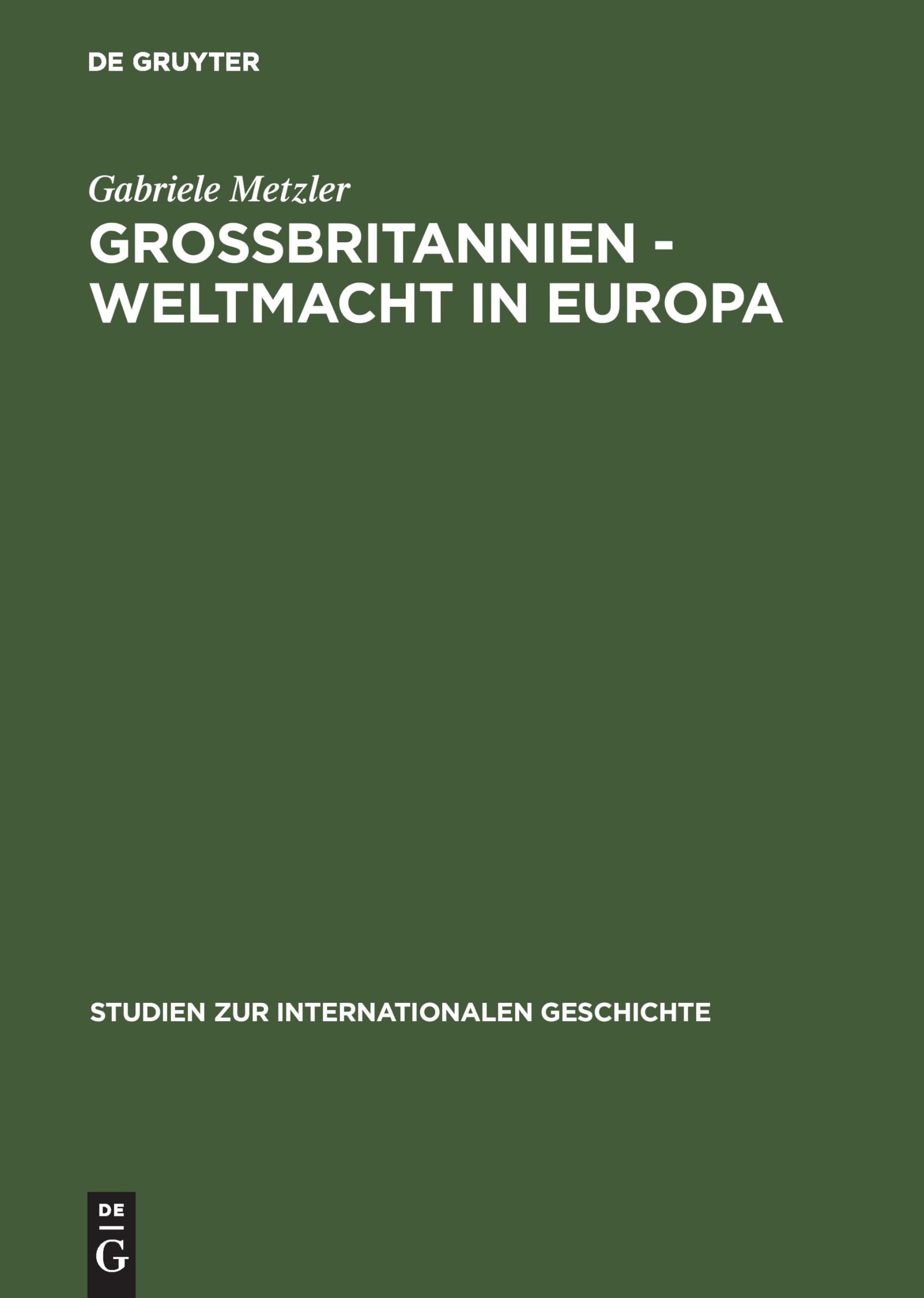 Großbritannien - Weltmacht in Europa General education