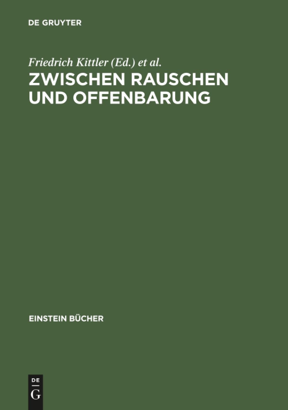 Zwischen Rauschen und Offenbarung Media & Communication