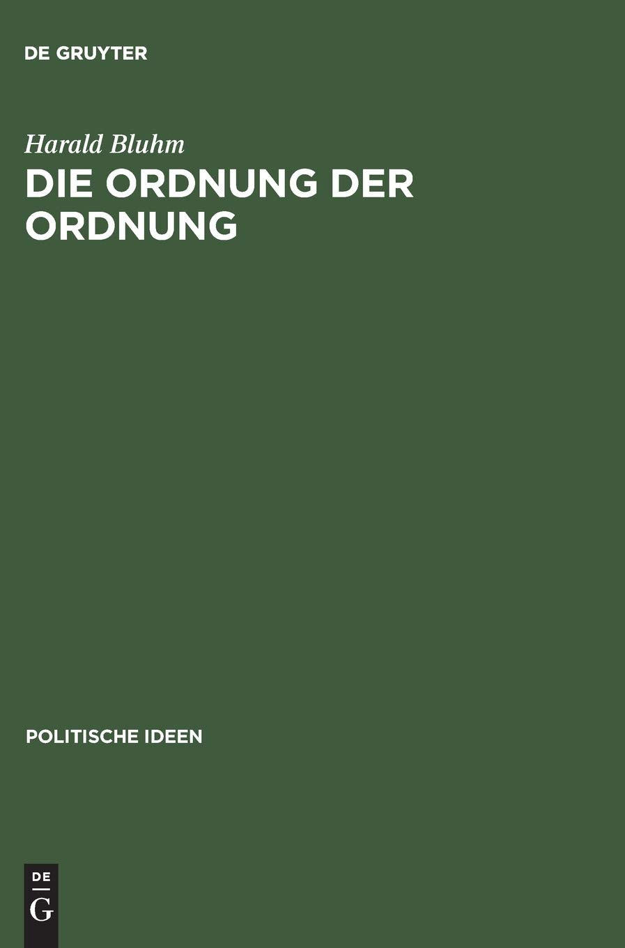 Product Image: Die Ordnung der Ordnung