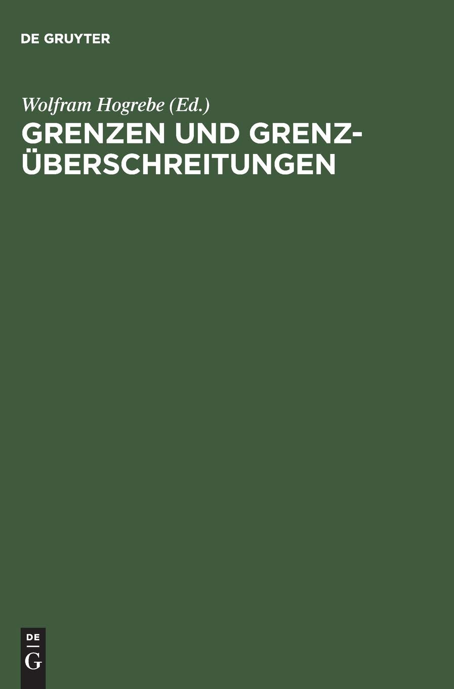 Grenzen und Grenzüberschreitungen Law