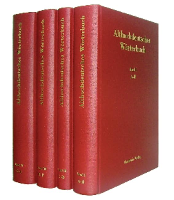 Althochdeutsches Wörterbuch / Althochdeutsches Wörterbuch. Band III: E–F Social Sciences