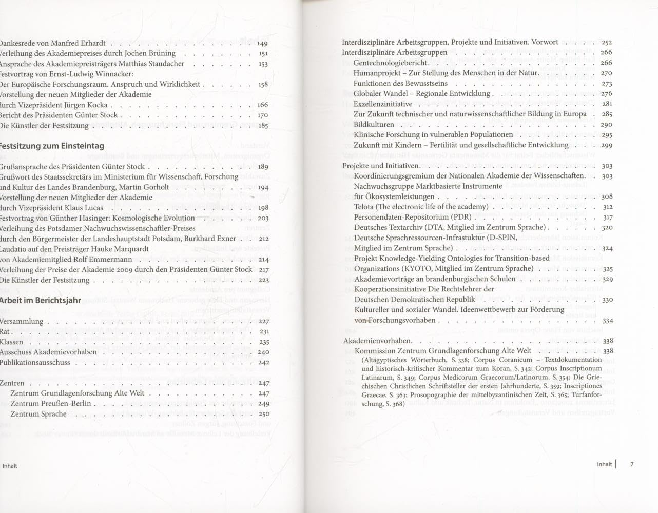Berlin-Brandenburgische Akademie der Wissenschaften, : Berlin-Brandenburgische Akademie der Wissenschaften. Jahrbuch: Berlin-Brandenburgische Akademie der Wissenschaften. Jahrbuch: Jahrbuch 2009 Philosophy
