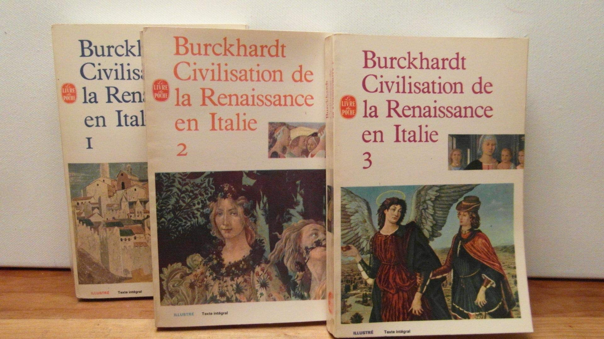 La civilisation de la renaissance en italie. en 3 tomes. book