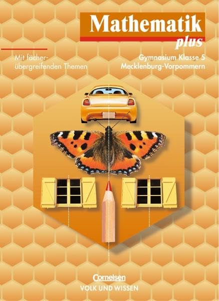 Mathematik plus 5. Lehrbuch. Mecklenburg-Vorpommern. Euro Study Guides