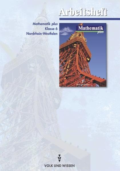 Mathematik plus, EURO, Arbeitsheft, Ausgabe Gymnasium Nordrhein-Westfalen , Klasse 6 Study Guides