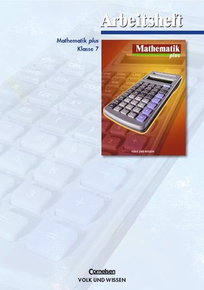 Mathematik plus - Brandenburg, Sachsen und Sachsen-Anhalt: Mathematik plus, EURO, Arbeitsheft, Ausgabe Gymnasium Brandenburg, Sachsen u. Sachsen-Anhalt Study Guides