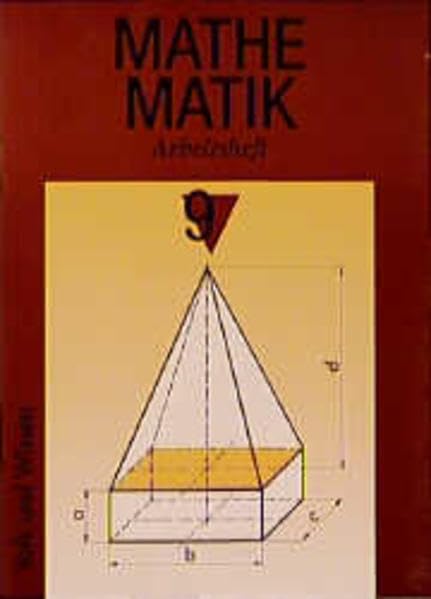 Mathematik / Für die Sekundarstufe: Mathematik, Klasse 9, Arbeitsheft Learning & Reference