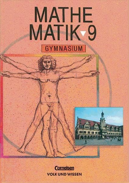 Mathematik Sekundarstufe I - Ausgabe Volk und Wissen - Gymnasium Östliche Bundesländer: Mathematik, Klasse 9, EURO, Lehrbuch, Ausgabe Gymnasium Study Guides