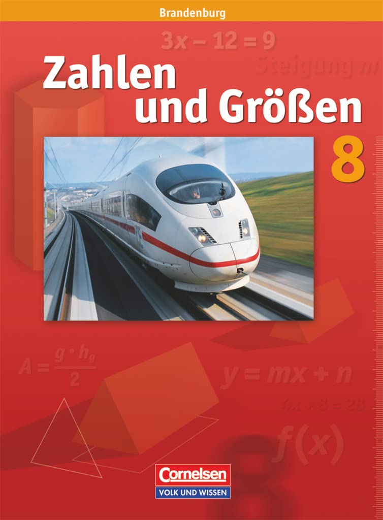Zahlen und Größen - Sekundarstufe I - Brandenburg - 8. Schuljahr Study Guides Books