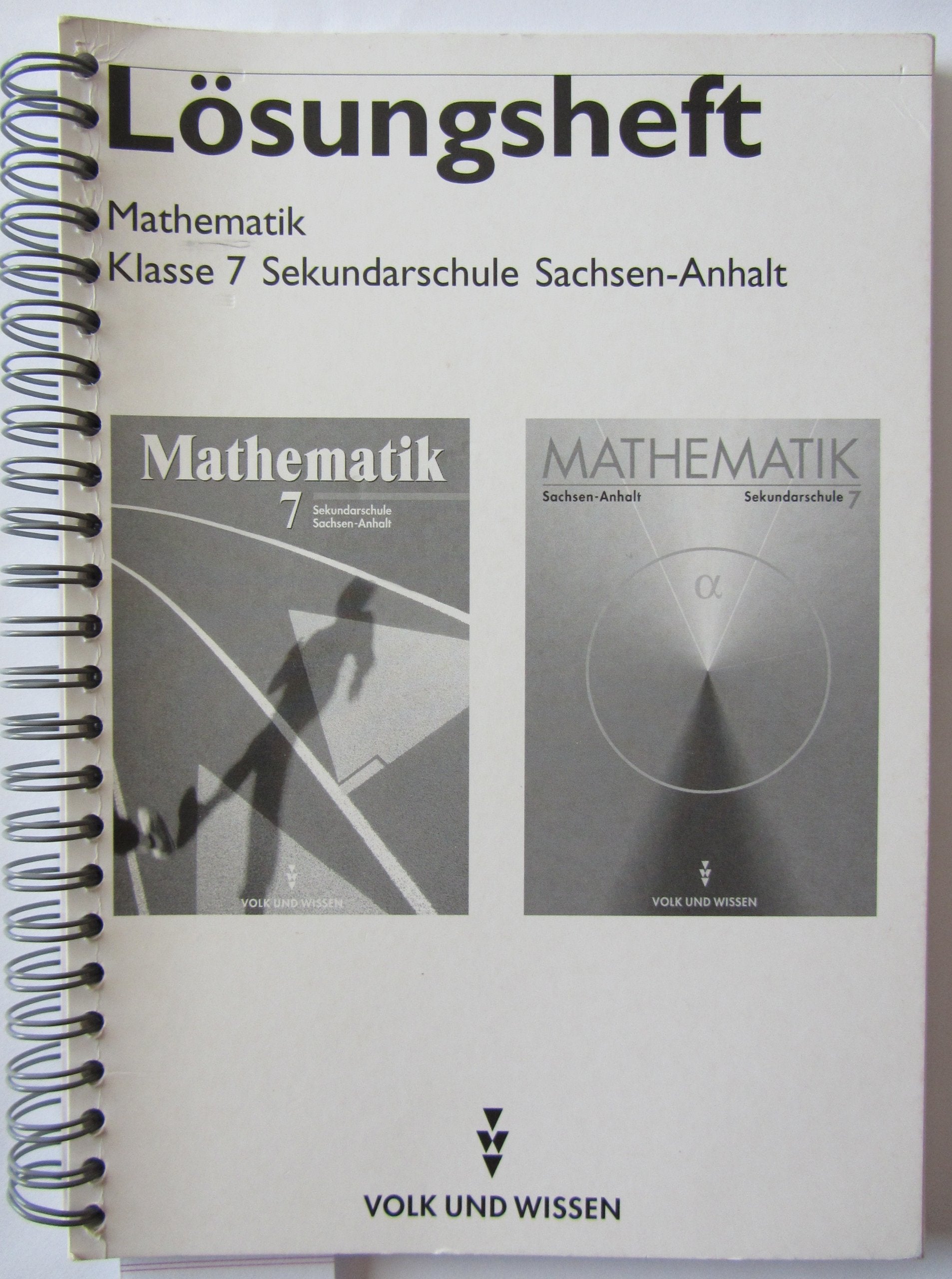 Mathematik Sekundarstufe (Neubearbeitung): Lösungsheft Klasse 7, Ausgabe Sekundarschule Sachsen-Anhalt Books