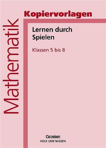 Lernen durch Spielen Klassen 5-8 Books