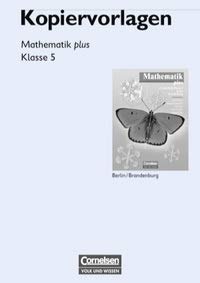 Kopiervorlagen Mathematik plus Grundschule Klasse 5 Berlin/Brandenburg Books