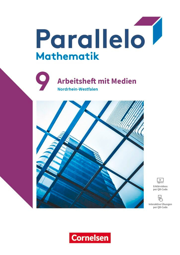 Parallelo 9. Schuljahr - Nordrhein-Westfalen - Ausgabe 2022 - Arbeitsheft mit Medien und Lösungen - Inkl. Erklärvideos und interaktiven Übungen Study Guides