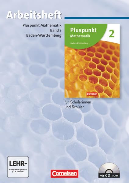 Pluspunkt Mathematik - Baden-Württemberg - Neubearbeitung - Band 2: Arbeitsheft mit Lösungen und CD-ROM Study Guides