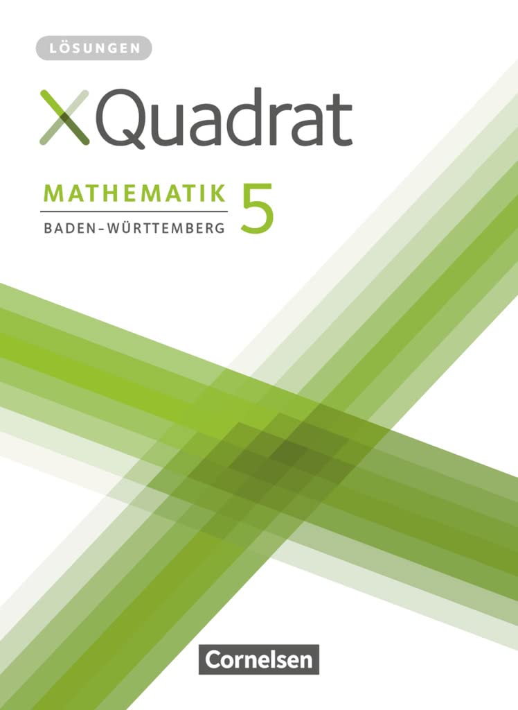 XQuadrat - Baden-Württemberg - 5. Schuljahr Learning & Reference