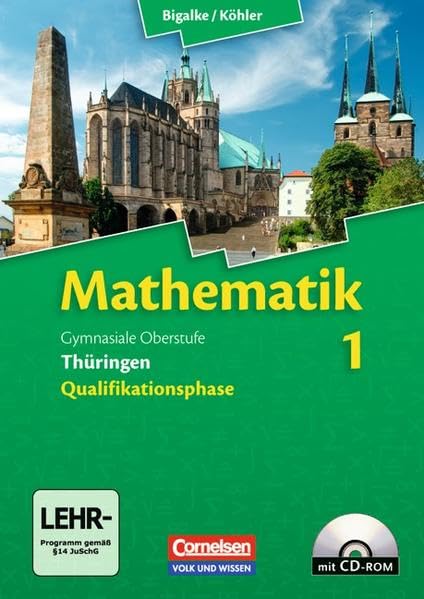 Bigalke/Köhler: Mathematik - Thüringen - Bisherige Ausgabe / Band 1 - Schülerbuch mit CD-ROM Study Guides