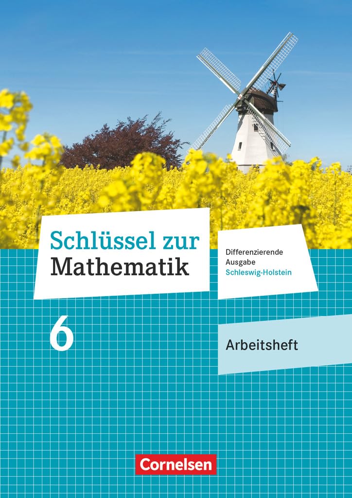 Schlüssel zur Mathematik 6. Schuljahr - Differenzierende Ausgabe Schleswig-Holstein - Arbeitsheft mit Online-Lösungen Study Guides Books