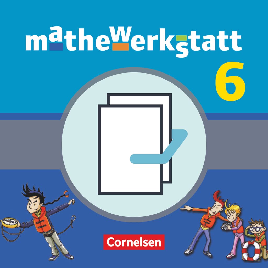 Mathewerkstatt - Mittlerer Schulabschluss - Allgemeine Ausgabe - 6. Schuljahr: Schulbuch mit Materialblock - Im Paket Study Guides