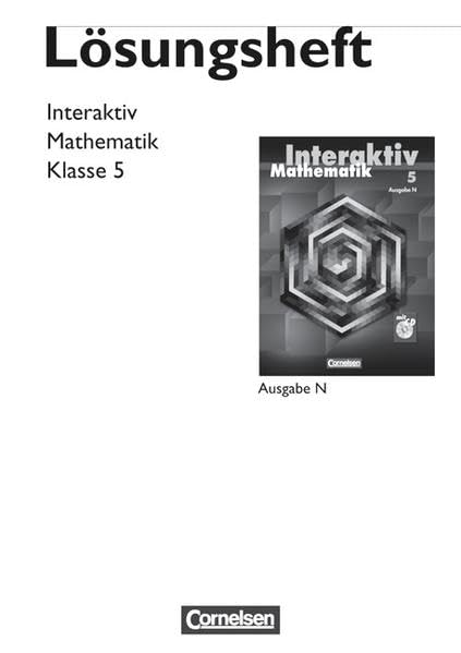 Mathematik interaktiv - Ausgabe N: 5. Schuljahr - Lösungen zum Schülerbuch Learning & Reference