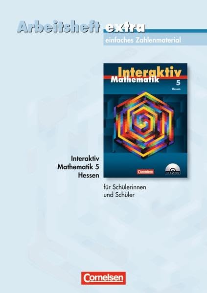 Mathematik interaktiv - Hessen / 5. Schuljahr - Arbeitsheft extra - zur Differenzierung auf einfachem Niveau: Mit eingelegten Lösungen Study Guides
