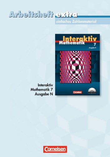 Mathematik interaktiv - Ausgabe N: 7. Schuljahr - Arbeitsheft extra - zur Differenzierung auf einfachem Niveau: Mit eingelegten Lösungen Study Guides