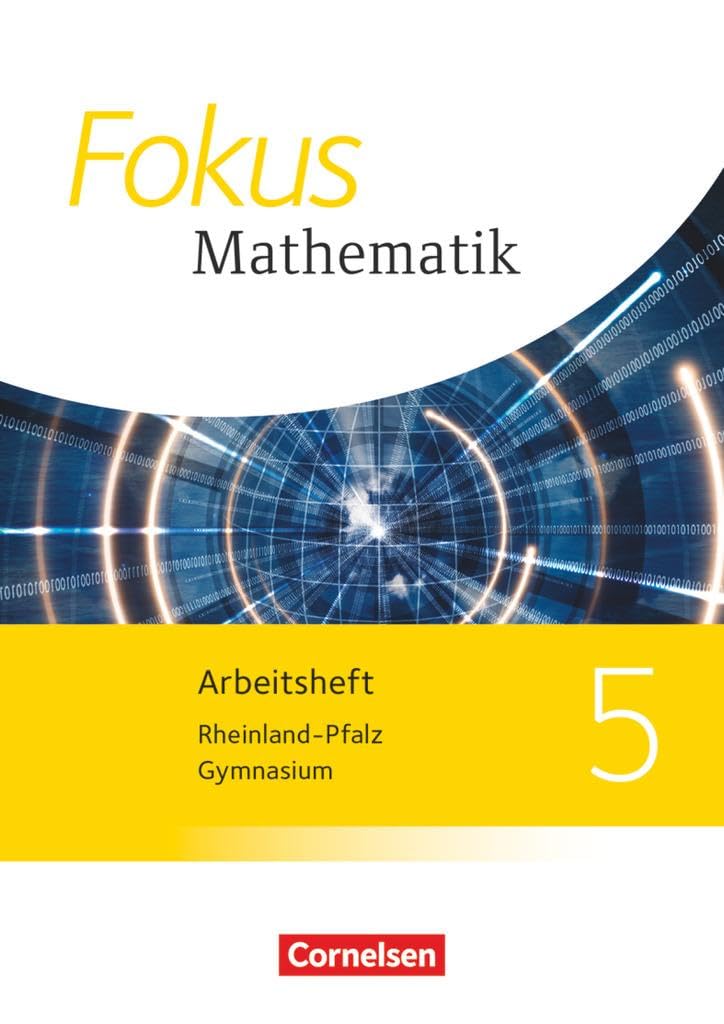 Fokus Mathematik 5. Schuljahr. Arbeitsheft mit Lösungen. Gymnasium Rheinland-Pfalz Study Guides