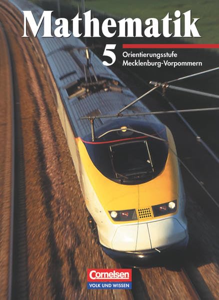 Mathematik Sekundartsufe I. 5. Schuljahr - Schülerbuch. Ausgabe Volk und Wissen. Orientierungsstufe Mecklenburg-Vorpommern Study Guides