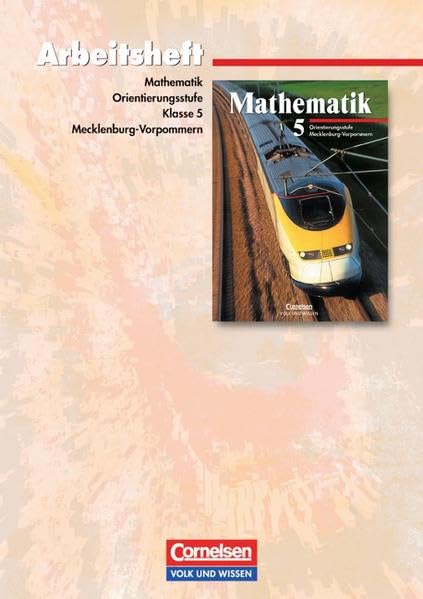 Mathematik 5. Schuljahr. Arbeitsheft (Bisherige Ausgabe). Sekundarstufe I. Orientierungsstufe Mecklenburg-Vorpommern Study Guides