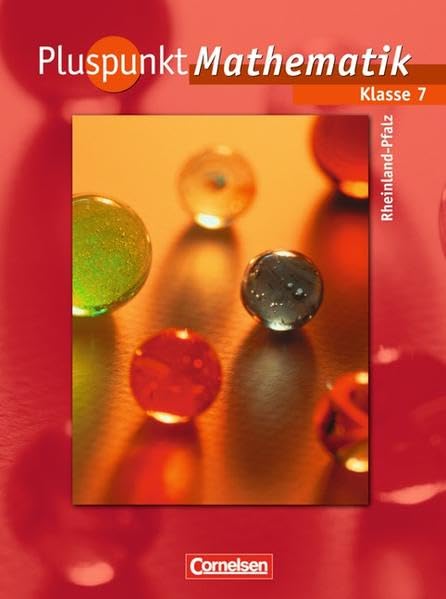 Pluspunkt Mathematik 7. Schuljahr. Schülerbuch. Regionale Schule Rheinland-Pfalz Study Guides