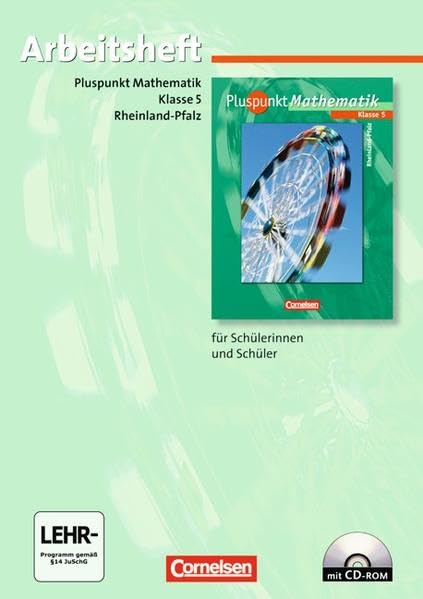 Pluspunkt Mathematik 5. Schuljahr. Arbeitsheft. Hauptschule Rheinland-Pfalz Study Guides
