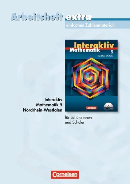 Mathematik interaktiv - Nordrhein-Westfalen: 5. Schuljahr - Arbeitsheft extra - zur Differenzierung auf einfachem Niveau: Mit eingelegten Lösungen Study Guides
