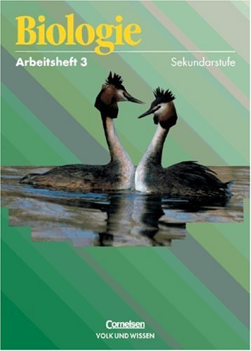 Biologie - Ausgabe Volk und Wissen - Östliche Bundesländer und Berlin - Bisherige Ausgabe: Biologie Band 3, Ausgabe für die Neuen Bundesländer, Arbeitsheft Study Guides