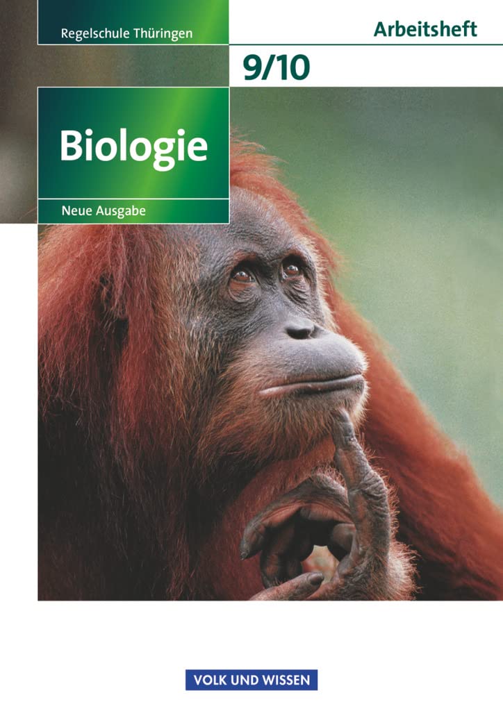 Biologie - Ausgabe Volk und Wissen - Regelschule Thüringen - Neue Ausgabe - 9./10. Schuljahr: Arbeitsheft Study Guides
