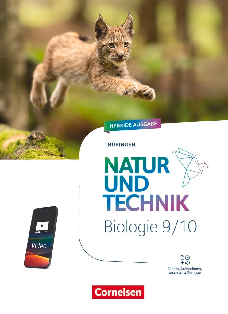 Natur und Technik 9./10. Schuljahr - Biologie Neubearbeitung - Thüringen 2025 - Schulbuch Learning & Reference