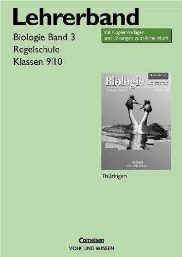 Biologie - Neubearbeitung: Lehrerband Klassen 9/10, Ausgabe Thüringen Books