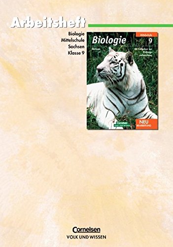 Biologie - Ausgabe Volk und Wissen - Mittelschule Sachsen / 9. Schuljahr - Arbeitsheft Study Guides