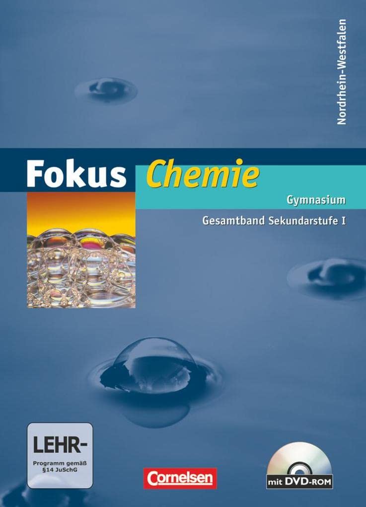 Fokus Chemie. Gesamtband Sekundarstufe I. Schülerbuch mit DVD-ROM. Gymnasium Nordrhein-Westfalen Study Guides